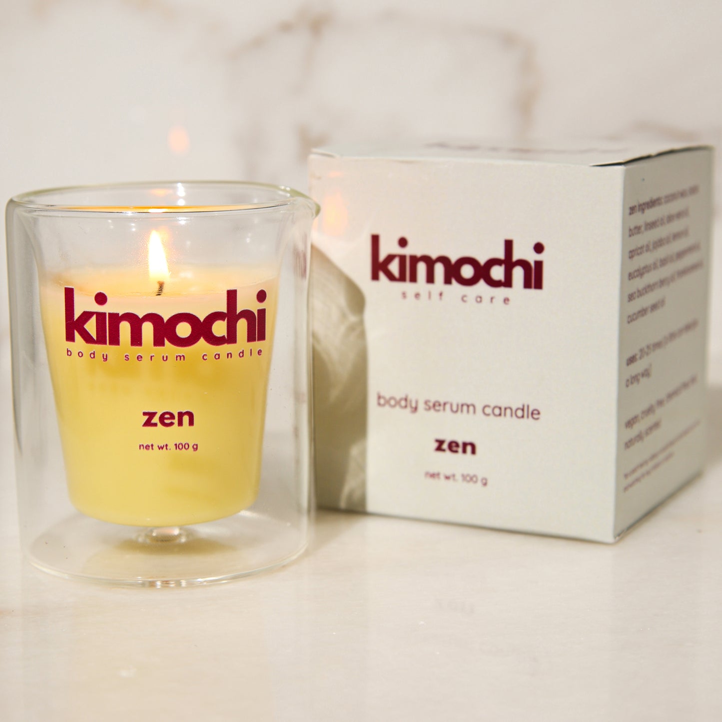 body serum candle - zen [100 ml]